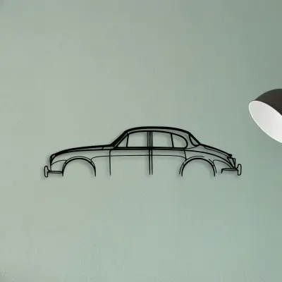 J Mark 2 — XS (50 cm) metal wall art