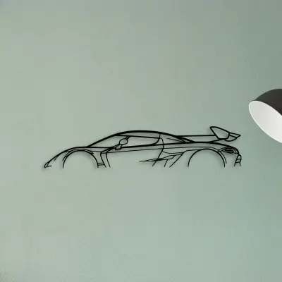 Jesko — XS (50 cm) metal wall art