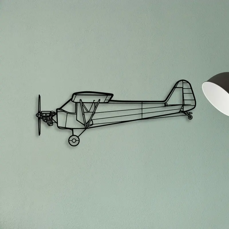 Jetstream 32 — XS (50 cm) metal wall art