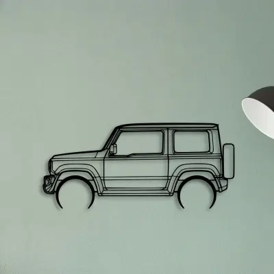 Jimny 2020 — XS (50 cm) metal wall art