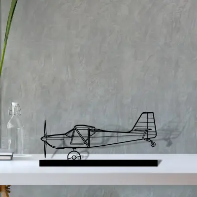 kitfox-5-2 — S (30 cm) metal wall art