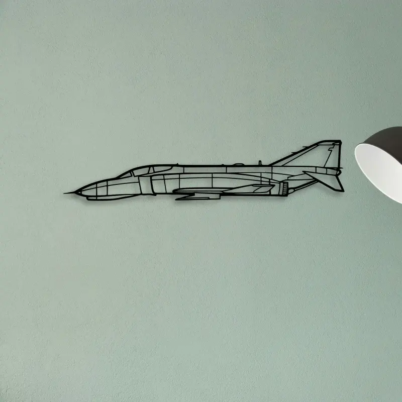 Kitfox 5 — XS (50 cm) metal wall art