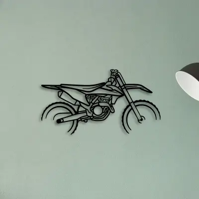 Ktm Motocross — XS (50 cm) metal wall art