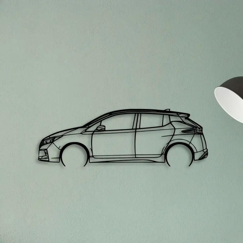 Leaf Nismo 2020 — XS (50 cm) metal wall art