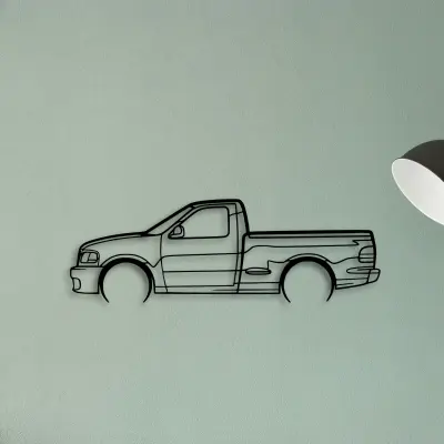 Lightning SV F150 2004 — XS (50 cm) metal wall art