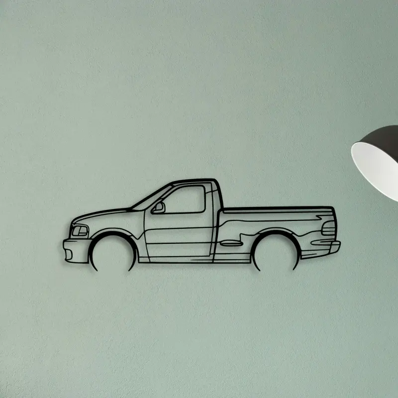 Lightning SV F150 2004 — XS (50 cm) metal wall art