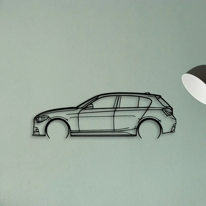 M135I 2014 — XS (50 cm) metal wall art