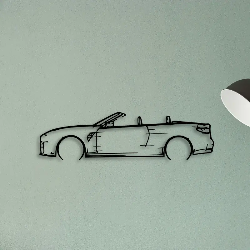 M4 2023 Convertible — XS (50 cm) metal wall art