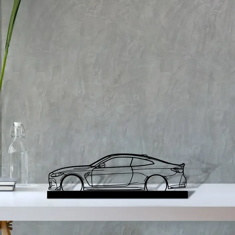 m4-csl-g82 — S (30 cm) metal wall art