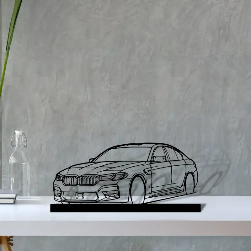 m5-comp-2023 — S (30 cm) metal wall art