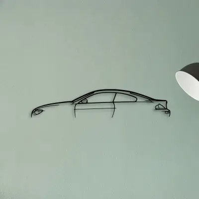 M6 E63 — XS (50 cm) metal wall art