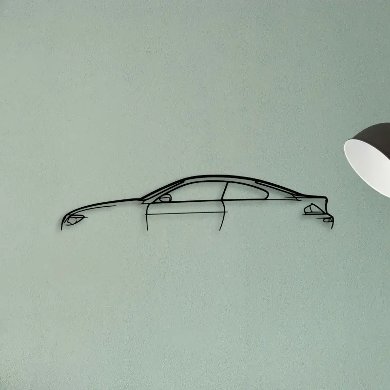 M6 E63 — XS (50 cm) metal wall art