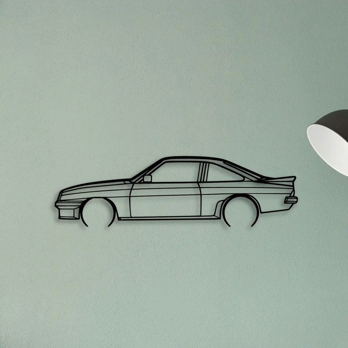 Opel & Vauxhall Manta GTE metal profile from the Tinvibe range