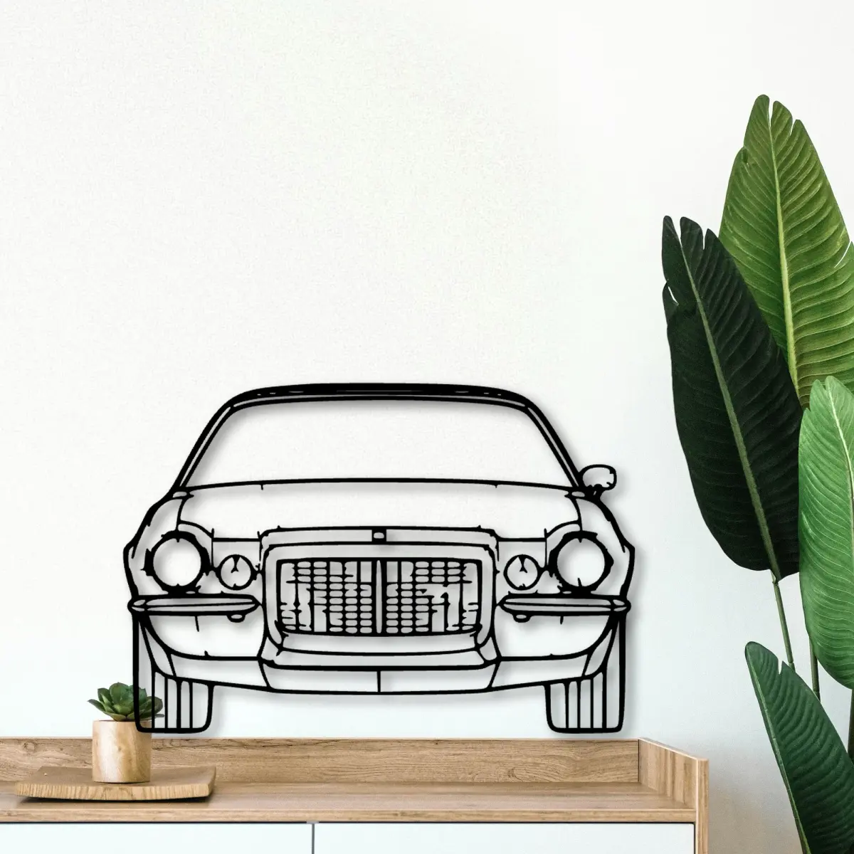 Chevrolet Maro Z28 1972 cut outline from the Tinvibe range