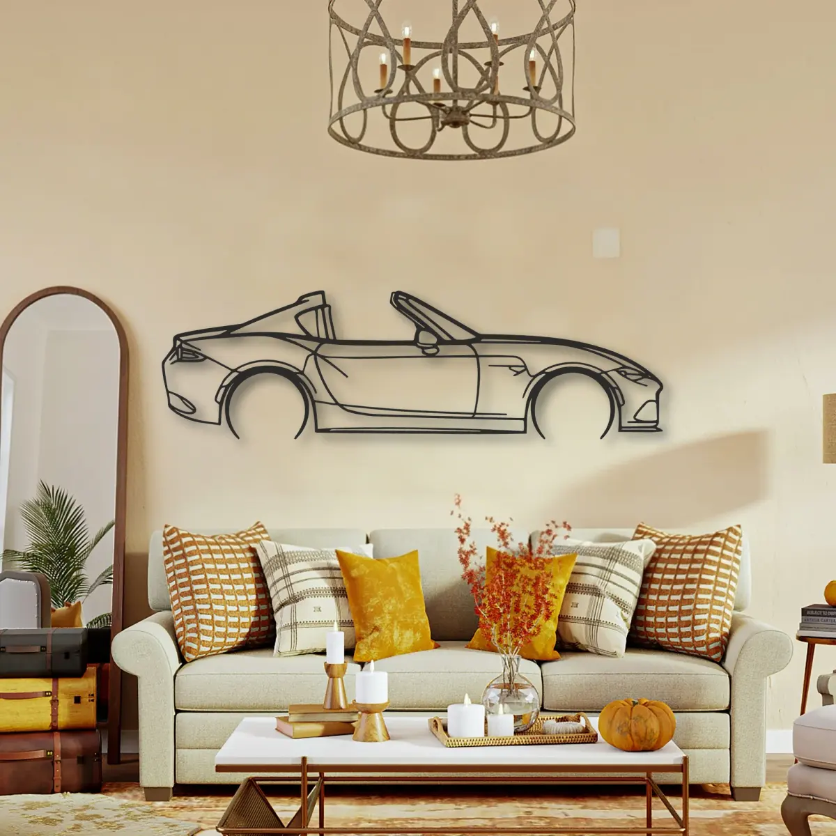 Mazda Mazda Mx5 Rf cut-metal silhouette from the Tinvibe range