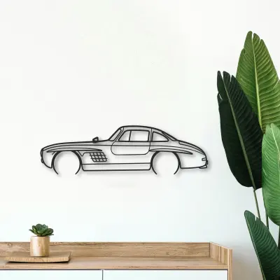 Mercedes-Benz Mercedes 300 Sl cut-metal silhouette from the Tinvibe range