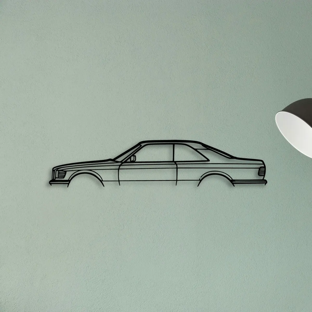 Mercedes-Benz Mercedes 560 SEC metal profile from the Tinvibe range