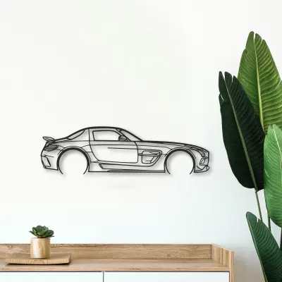 Mercedes-Benz Mercedes Sls AMG cut-metal silhouette from the Tinvibe range