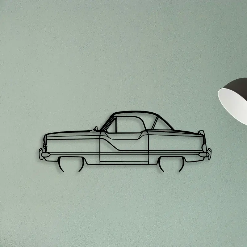 Metropolitan 1960 — XS (50 cm) metal wall art