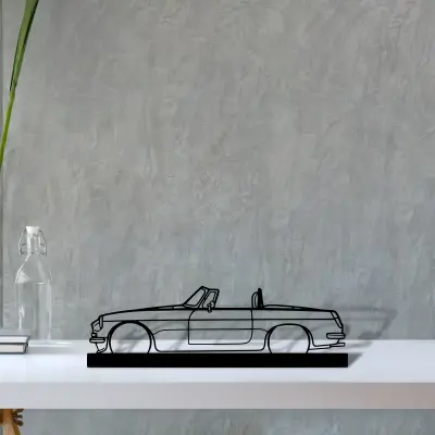 mgb-roadster-1969 — S (30 cm) metal wall art