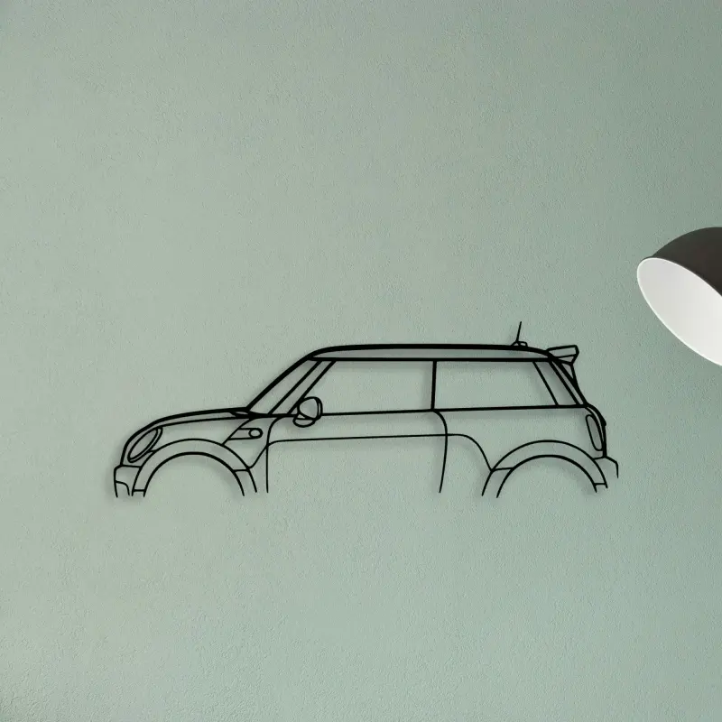 Mini GP2 2013 — XS (50 cm) metal wall art