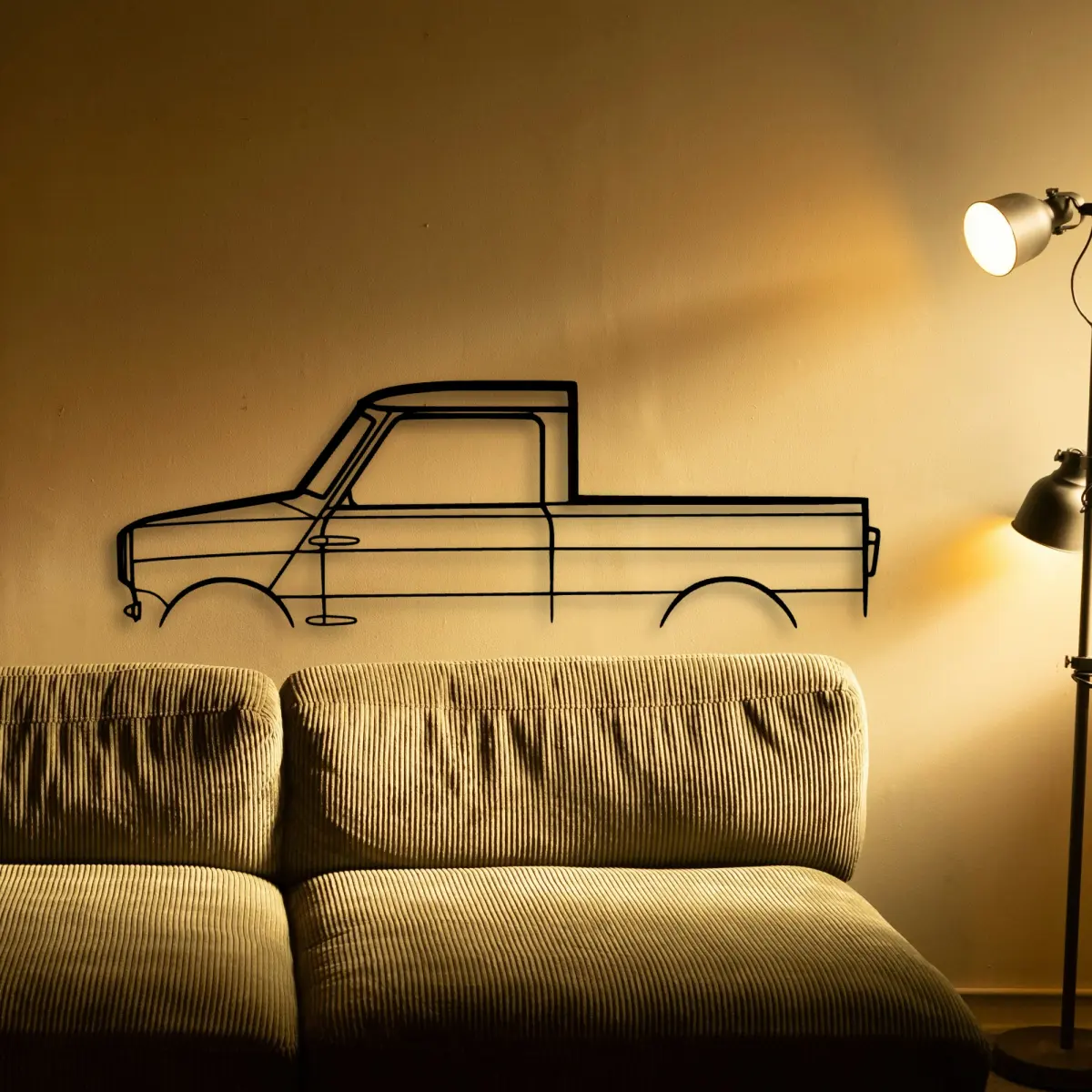 Mini Mini Pickup metal profile from the Tinvibe range