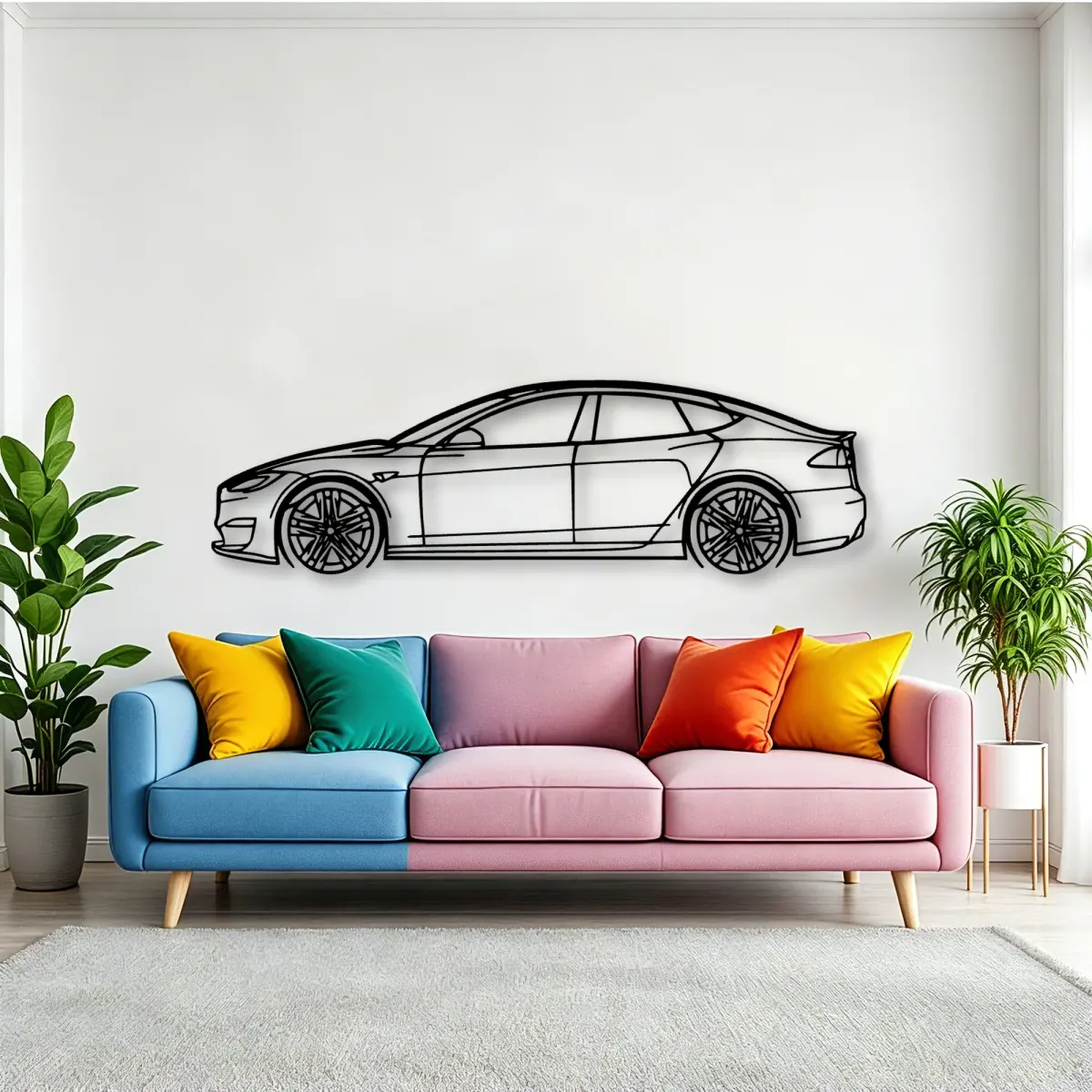 Tesla Model S Plaid 2022 form in a collection