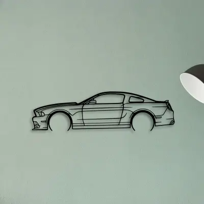 Mustang 2014 — XS (50 cm) metal wall art