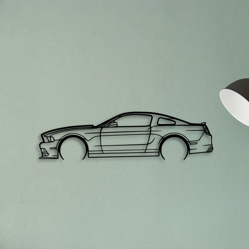 Mustang 2014 — XS (50 cm) metal wall art
