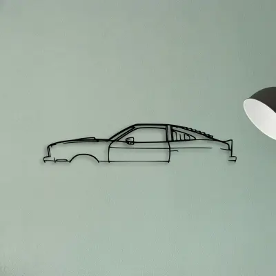 Mustang Cobra 1978 — XS (50 cm) metal wall art