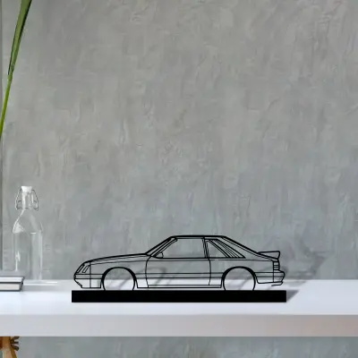 mustang-gt-1985 — S (30 cm) metal wall art