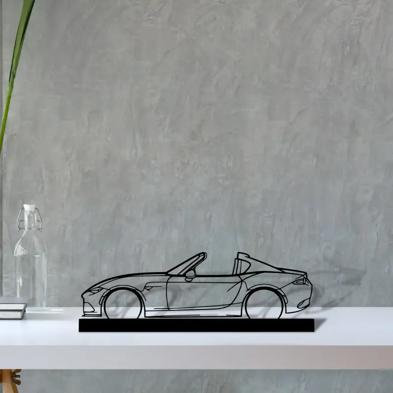 mx-5-rf — S (30 cm) metal wall art