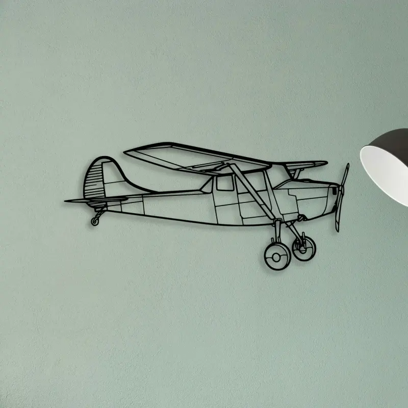 O 1 Bird Dog — XS (50 cm) metal wall art