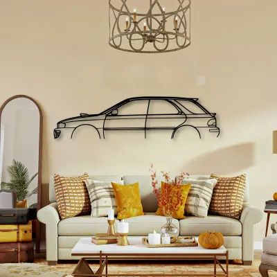 Subaru Outback 2000 metal profile from the Tinvibe range