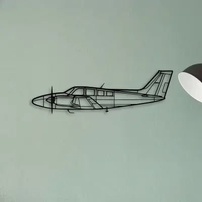 P 180 Avanti — XS (50 cm) metal wall art