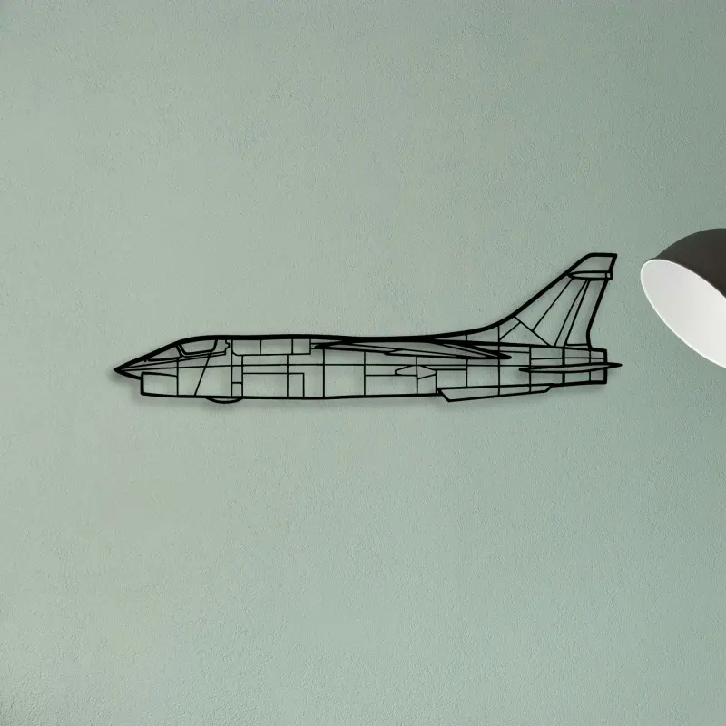 P 47D — XS (50 cm) metal wall art