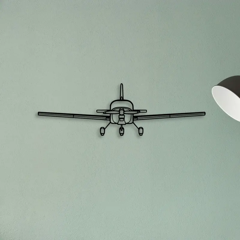 Pc 6 B2 H2 Turbo Porter — XS (50 cm) metal wall art