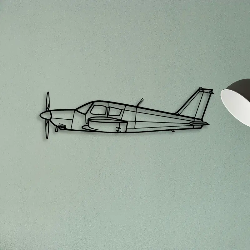 Piper — XS (50 cm) metal wall art