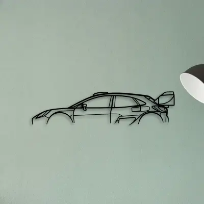 Puma RALLY1 — XS (50 cm) metal wall art