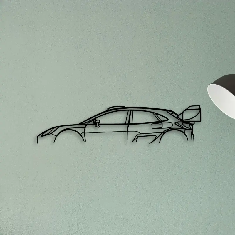 Puma RALLY1 — XS (50 cm) metal wall art