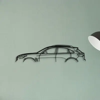 QX70S — XS (50 cm) metal wall art