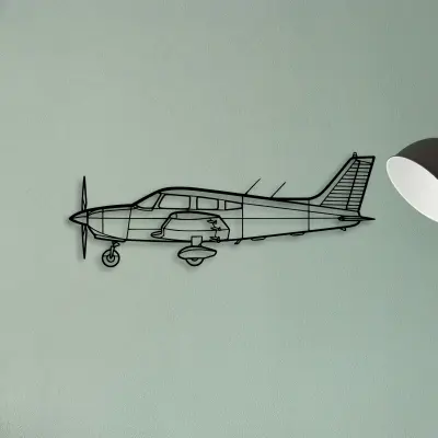 R 44 Clipper Ii — XS (50 cm) metal wall art