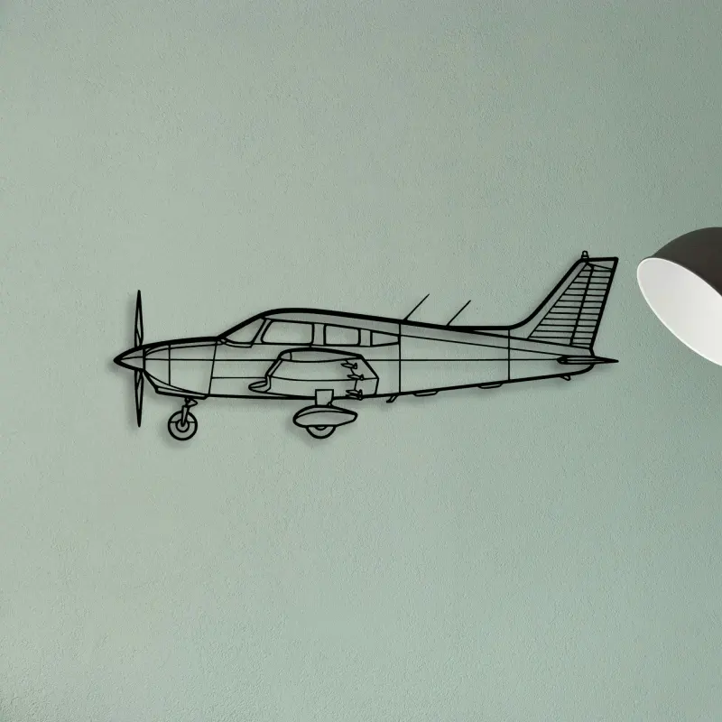 R 44 Clipper Ii — XS (50 cm) metal wall art
