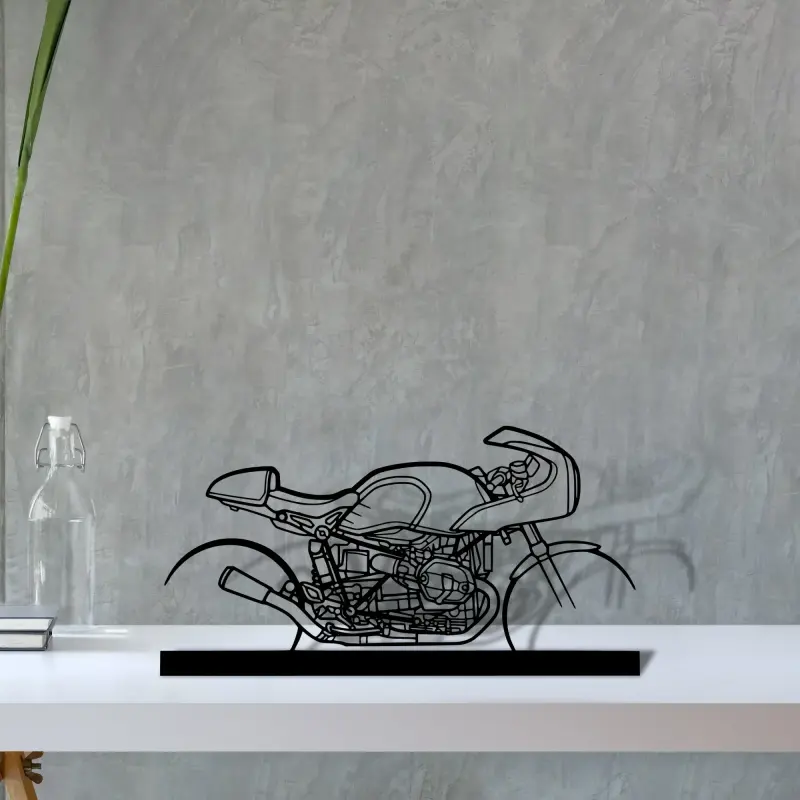 r-nine-t-racer-2019 — S (30 cm) metal wall art