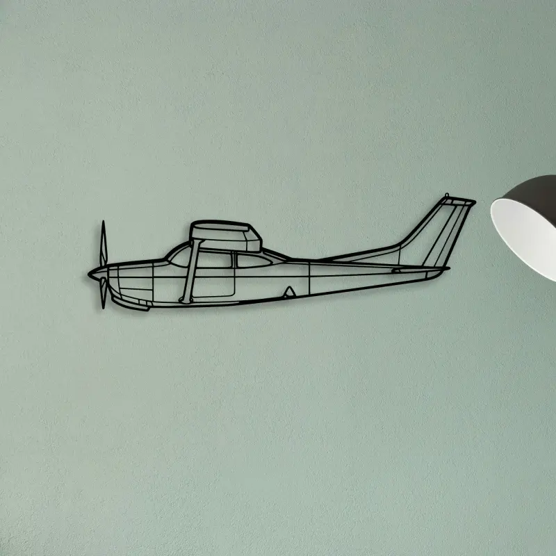 R182 3 — XS (50 cm) metal wall art