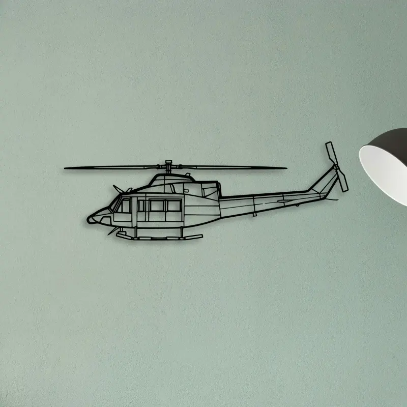 Rafale — XS (50 cm) metal wall art