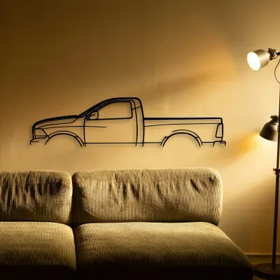 Ram Ram 1500 2013 cut-metal silhouette from the Tinvibe range