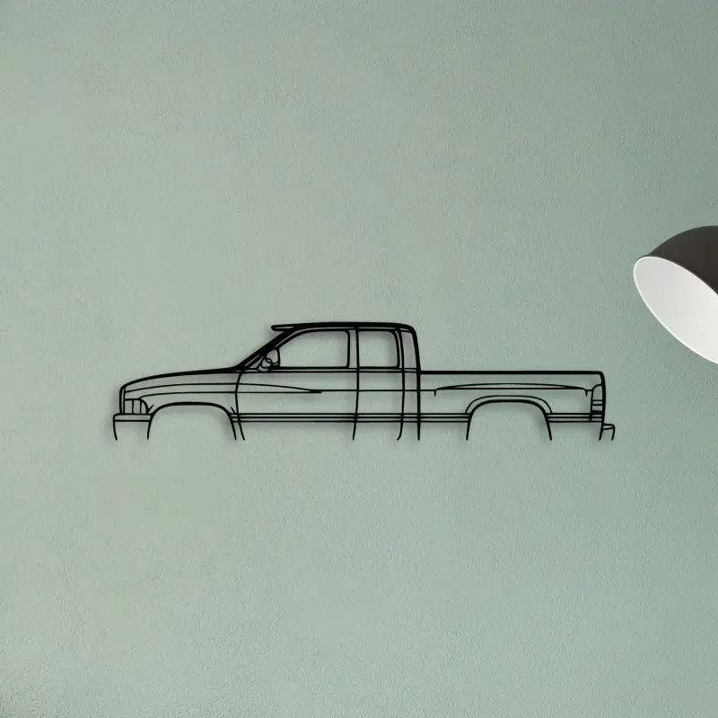 RAM 1998 — XS (50 cm) metal wall art