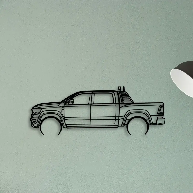 RAM TRX 2022 — XS (50 cm) metal wall art