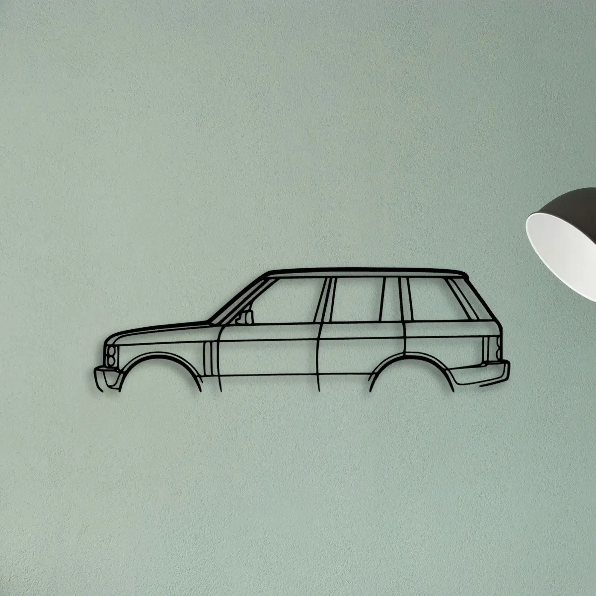 Land Rover Range metal profile from the Tinvibe range